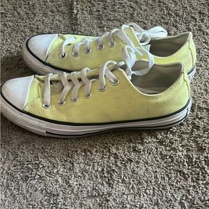 Yellow Converse Shoes